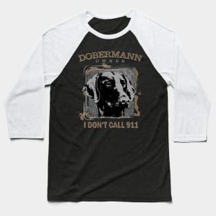 Dobermann - Doberman Pinscher Baseball T-Shirt